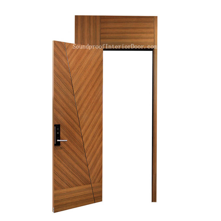 Soundproof Wood Door Solid Wood Door Soundproof Oak Internal Doors 