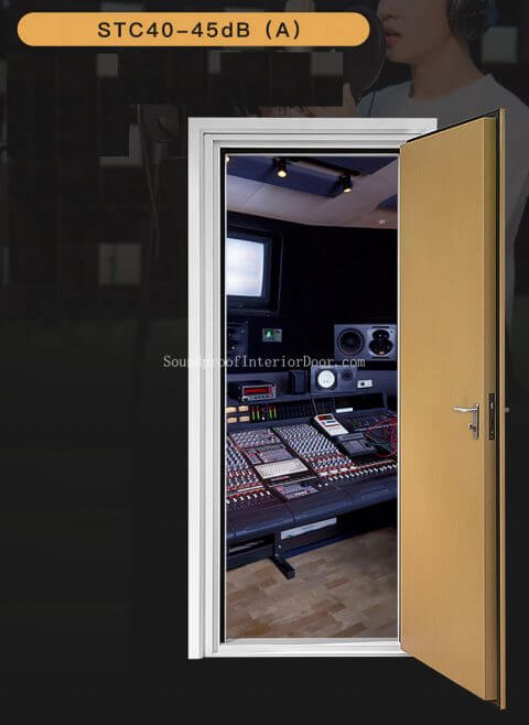 Soundproofing Studio Doors Acoustic Door Material Soundproofing Doors For Studio