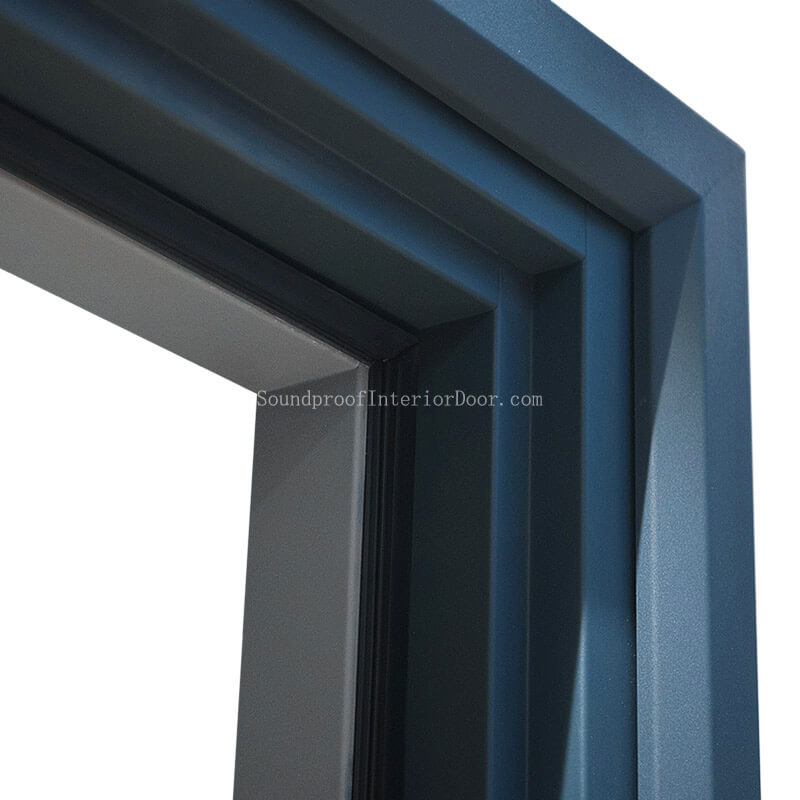 Steel Interior Doors Soundproof Standard Door Frame Internal Doors For Sale